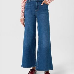 Frame Denim Le Palazzo Crop Jeans